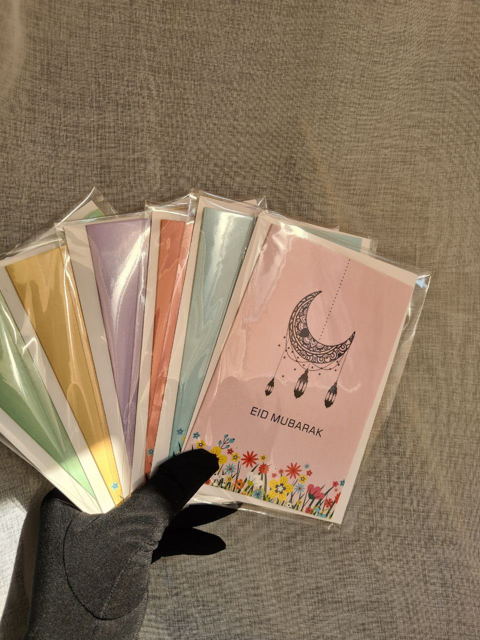 Eid Mubarak Karten Set