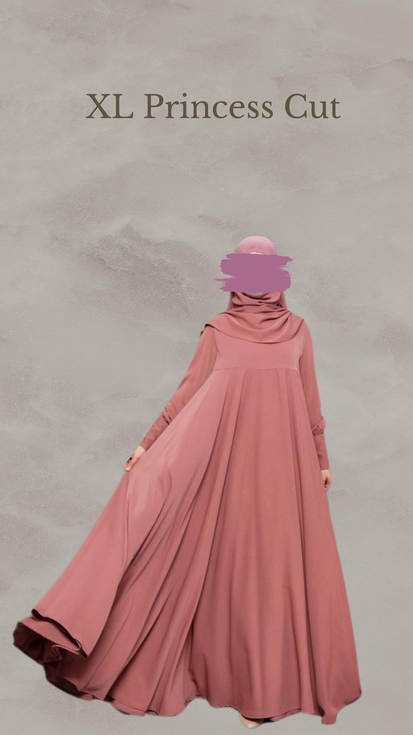 Djasia Princess Cut Abaya