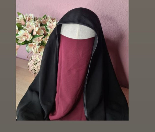 Halb Niqab zum binden