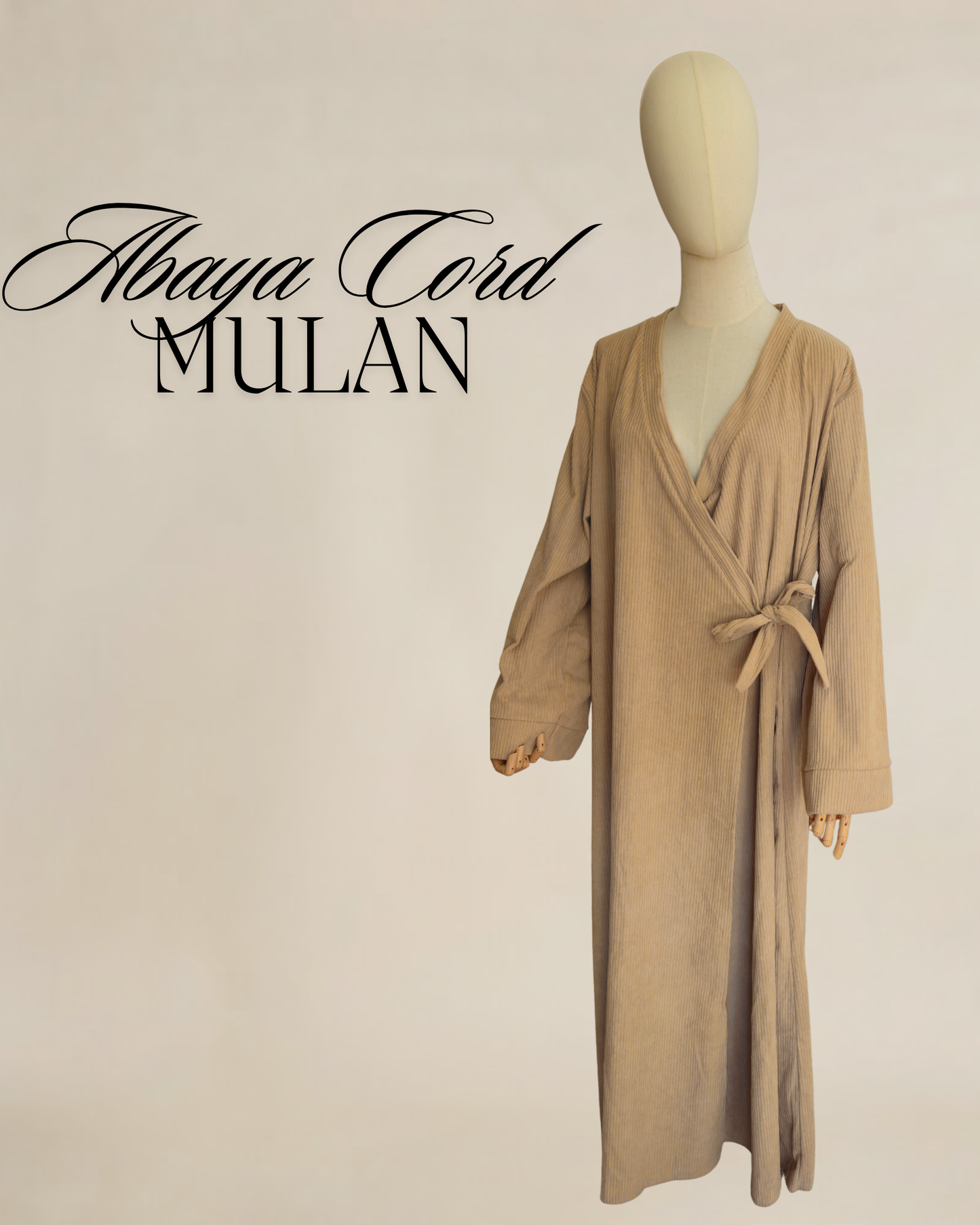 Abaya Cord Mulan