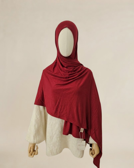 Bamboo Jersey "red velvet"
