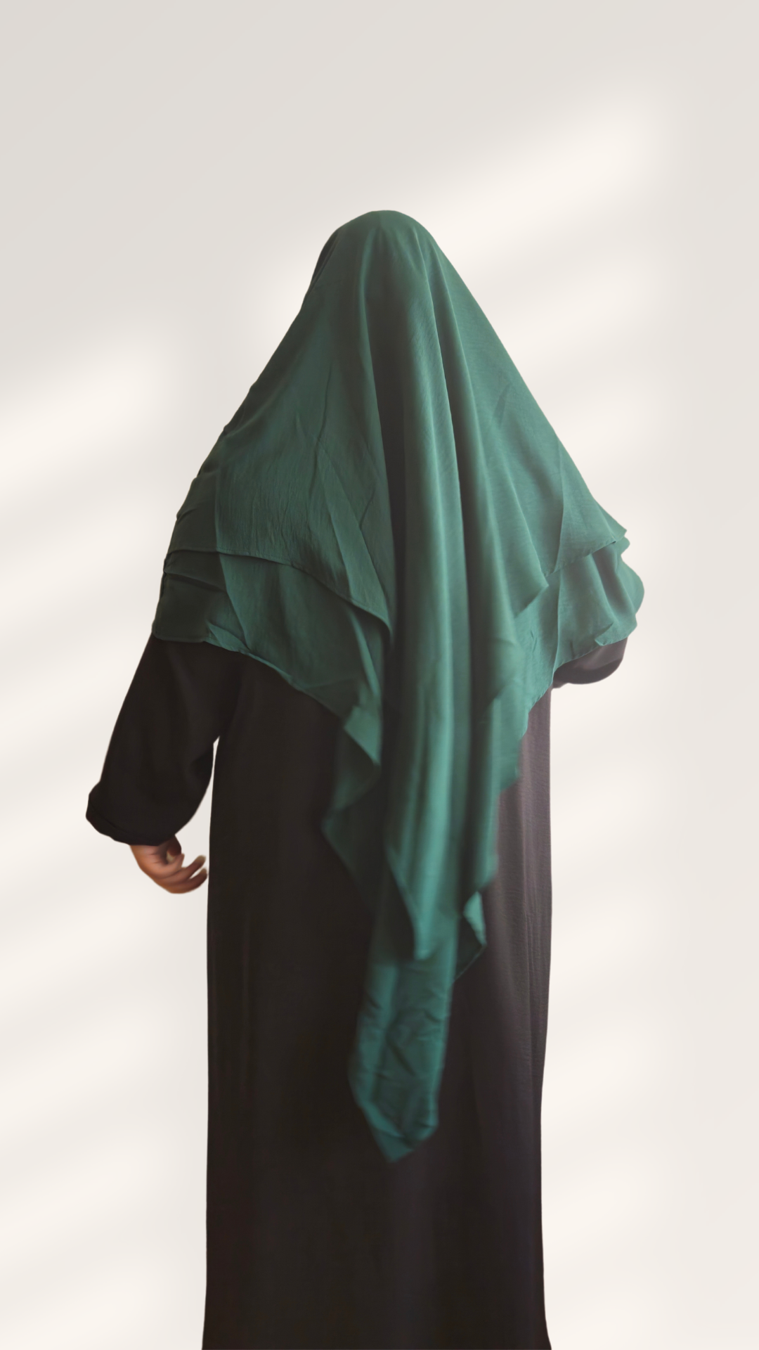 2 layer Khimar aus Premium Jazz