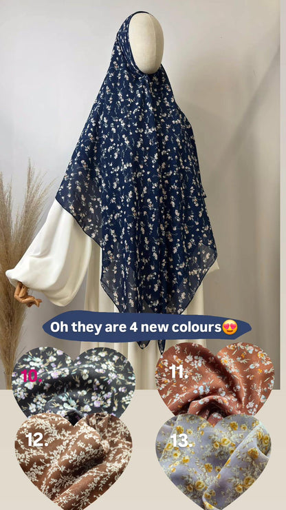 XL Blossom Hijab