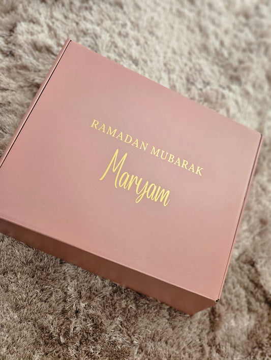 Eid/Ramadan Mubarak Box personalisiert