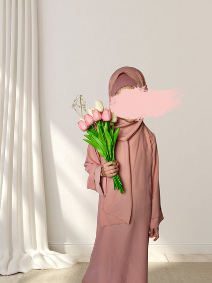 Abaya Medina Seide 2 in 1