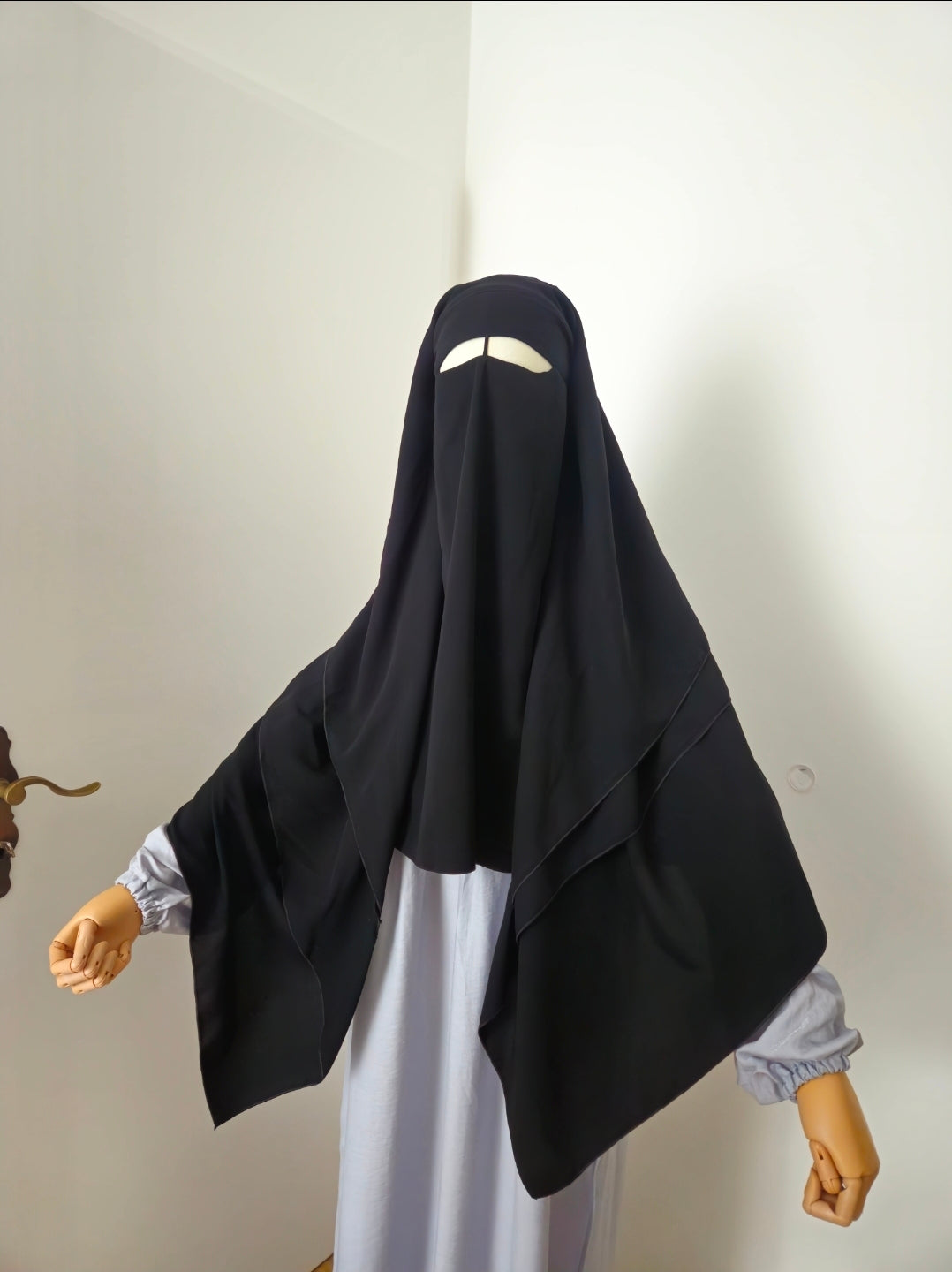 XXL Winter Niqab aus Baumwolle