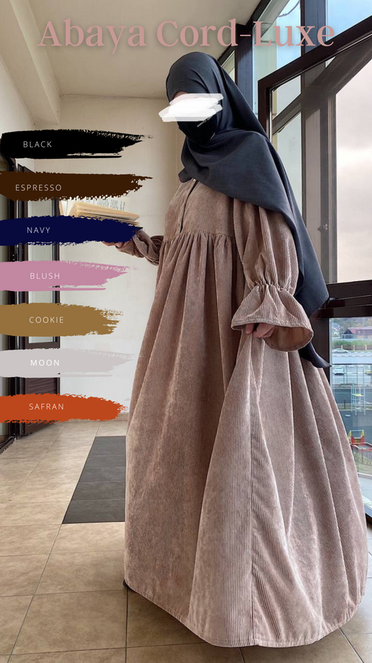 Abaya Cord-Luxe